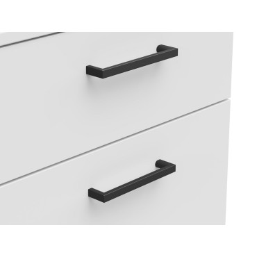 Komoda MultiDo 45 cm z drzwiami i szufladą biała