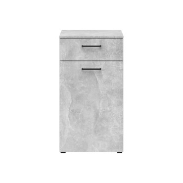 Komoda MultiDo 45 cm z drzwiami i szufladą jasny atelier