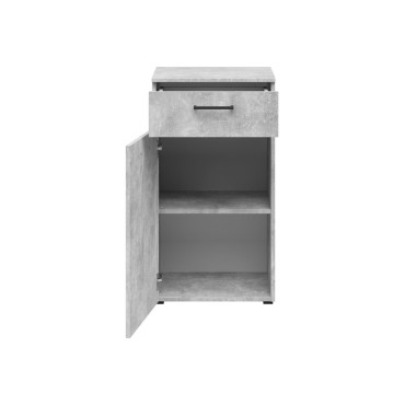 Komoda MultiDo 45 cm z drzwiami i szufladą jasny atelier