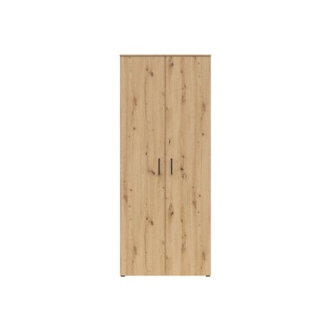 Regał MultiDo 80 cm z 2 drzwiami i półkami dąb artisan