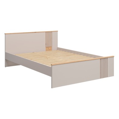 Łóżko Brevas 160x200 dąb...