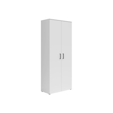 Regał MultiDo 80 cm z 2 drzwiami i półkami biały