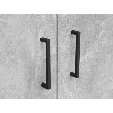 Regał MultiDo 80 cm z 2 drzwiami i półkami jasny atelier