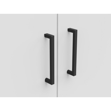 Regał MultiDo 80 cm z 2 drzwiami biały