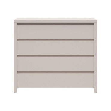 Komoda Kaspian 105 cm z 4 szufladami kaszmir