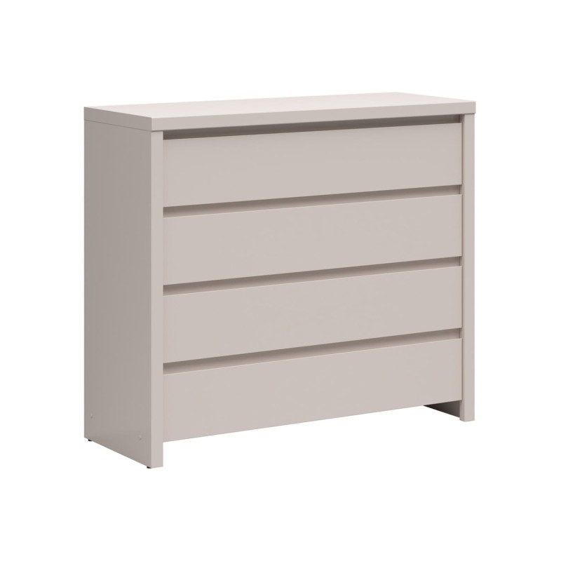 Komoda Kaspian 105 cm z 4 szufladami kaszmir