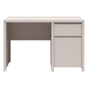 Biurko Kaspian 120 cm z drzwiami i szufladą kaszmir