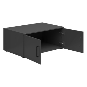 Szafka MultiDo 80 cm dwudrzwiowa grafitowa