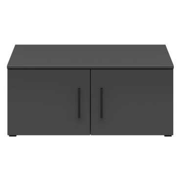 Szafka MultiDo 80 cm dwudrzwiowa grafitowa