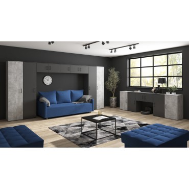 Szafka MultiDo 30 cm jednodrzwiowa grafitowy