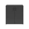 Szafka MultiDo 80 cm dwudrzwiowa grafitowa