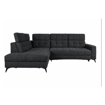 Narożnik Barletta Lewy Czarny