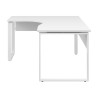 Biurko narożne Connect 160x140 cm lewe białe