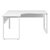 Biurko narożne Connect 160x140 cm lewe białe