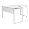 Biurko narożne Connect 160x140 cm lewe białe