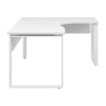 Biurko narożne Connect 160x140 cm prawe białe