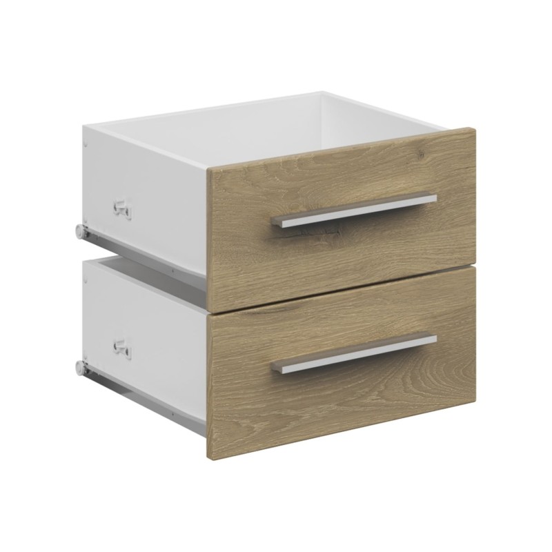 Szuflada Connect 36 cm dwie sztuki dąb viking