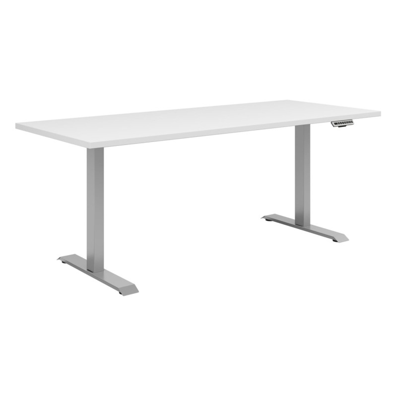 Biurko Connect 175 cm z elektryczną regulacją białe