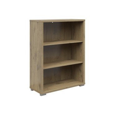 Regał Connect 80 cm z 2 półkami dąb viking