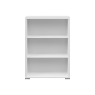 Regał Connect 80 cm z 2 półkami biały