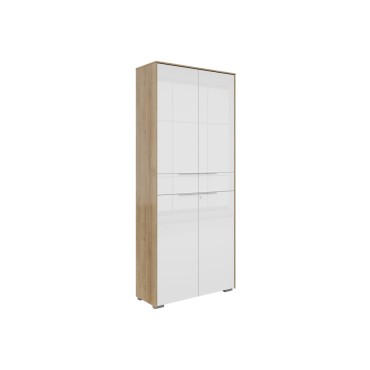 Regał Nevada 80 cm z 2 drzwiami dąb riviera