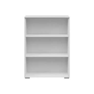 Regał Nevada 81 cm z 2 półkami biały