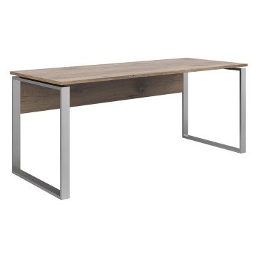 Biurko Nevada 180 cm dąb flagstaff ciemny