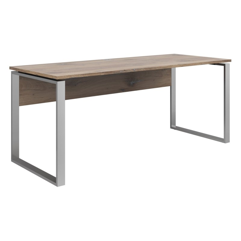 Biurko Nevada 180 cm dąb flagstaff ciemny