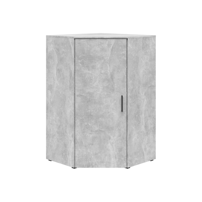 Regał narożny MultiDo 71,5x71,5 cm z drzwiami jasny atelier