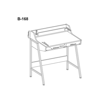 Biurko B-168