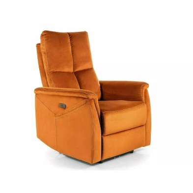 Fotel Neptun M Velvet z f. masażu