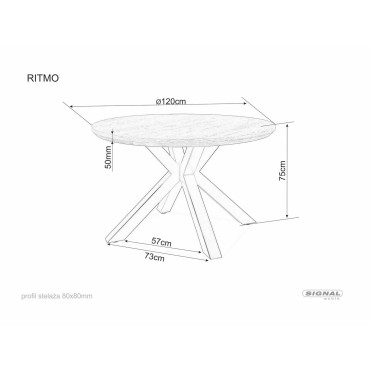 Stół Ritmo