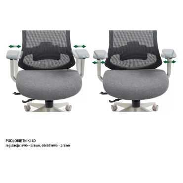 Fotel obrotowy Ergon