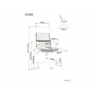 Fotel obrotowy Q-026