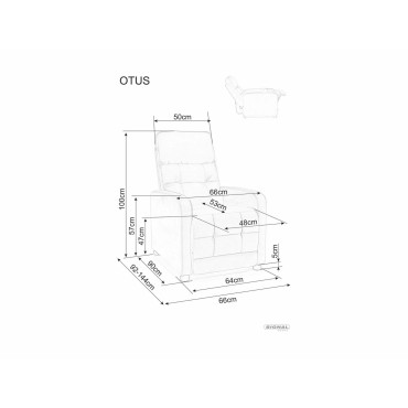 Fotel Otus Brego