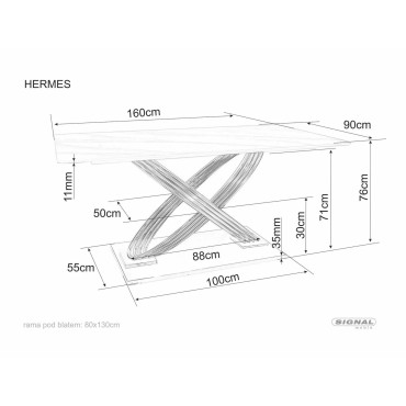 Stół Hermes