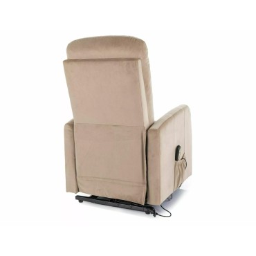 Fotel rozkładany Leto Velvet