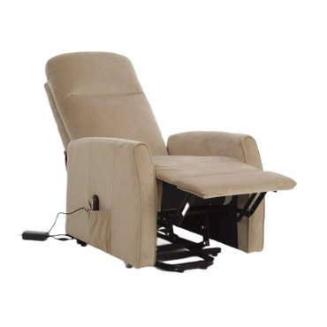 Fotel rozkładany Leto Velvet