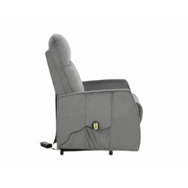 Fotel rozkładany Leto Velvet