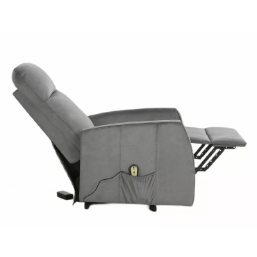 Fotel rozkładany Leto Velvet