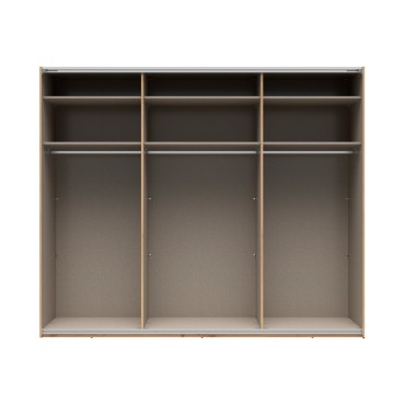 Szafa przesuwna Sindara 270 cm dąb artisan/kaszmir