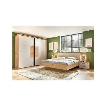 Panel ścienny Sindara 40x50 cm dąb artisan z LED