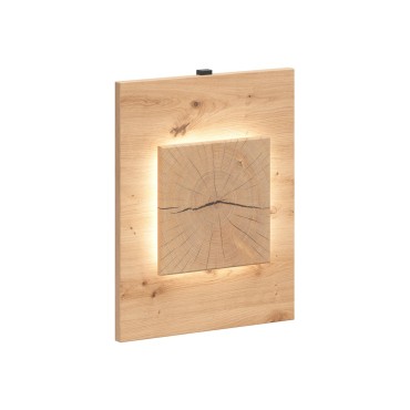Panel ścienny Sindara 40x50 cm dąb artisan z LED