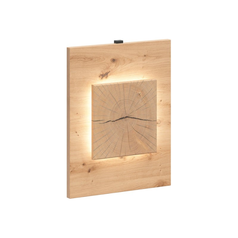 Panel ścienny Sindara 40x50 cm dąb artisan z LED