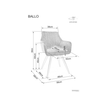Krzesło Ballo Brego