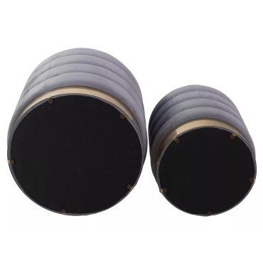 Puf Britta Velvet (zestaw)