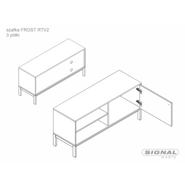 Szafka Rtv Frost RTV2