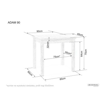 Stół Adam 90