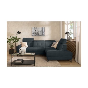 Narożnik Barletta Prawy Czarny