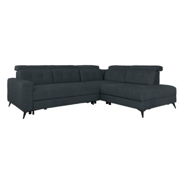 Narożnik Barletta Prawy Czarny